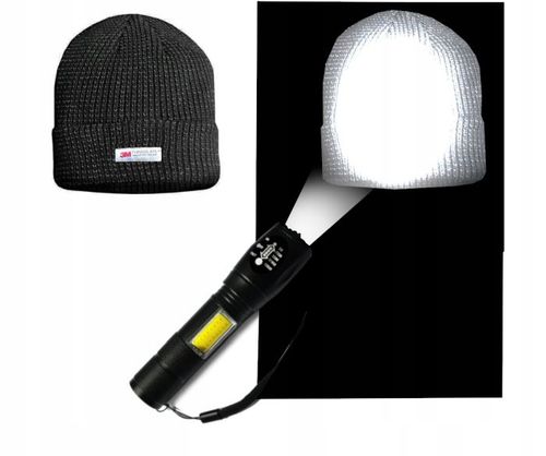 Czapka 3M Thinsulate uniwersalna odblask ocieplona na Arena.pl