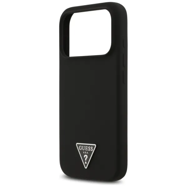etui guess silicone triangle logo magsafe do iphone 17 pro max zdjęcie 6