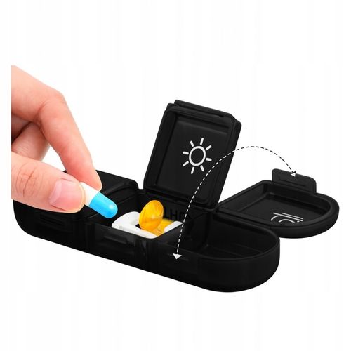 KASETKA NA TABLETKI LEKI TYGODNIOWA ORGANIZER POJEMNIK 7 dni 3 pory dnia na Arena.pl