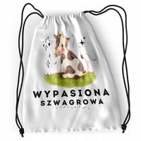 Plecak Dla Szwagrowej Sportowy Szkolny Worek Torba Z Nadrukiem Ze Zdjęciem