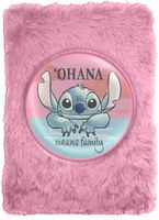 Pluszowy notatnik A5 Stitch – miękka okładka, 80 kartek na notatki