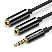 rozdzielacz przejściówka mini jack 3.5 mm - 2 x mini jack 3.5mm