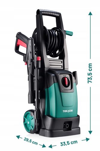 SAMOSSĄCA MYJKA CIŚNIENIOWA MOCNA POMPA 2000W TURBO DYSZA L6 ZWIJACZ na Arena.pl