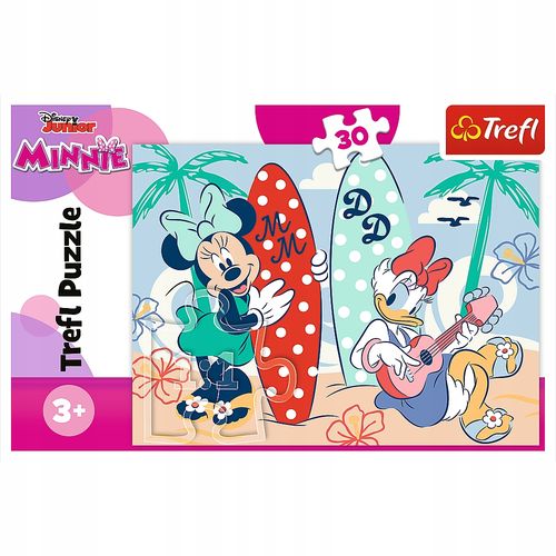Puzzle 30 Kolorowa Minnie 18302 na Arena.pl