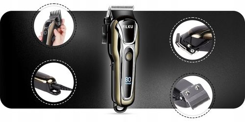 PROFESJONALNA BEZPRZEWODOWA MASZYNKA DO STRZYŻENIA WŁOSÓW BRODY FILKU na Arena.pl