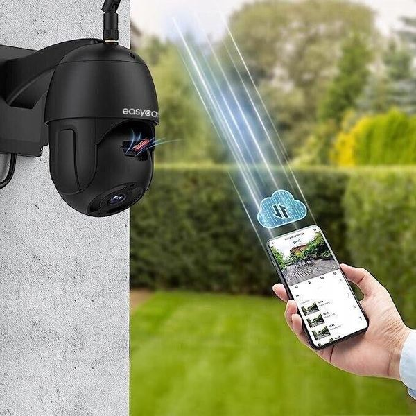 Kamera Zewnętrzna Obrotowa WiFi 4MPx WiFi Tuya 4x zoom zdjęcie 3