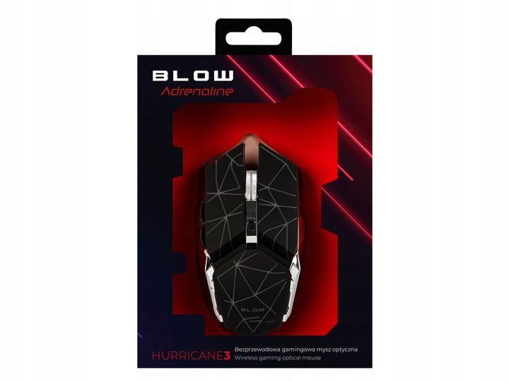 MYSZKA GAMINGOWA DLA GRACZY BEZPRZEWODOWA MYSZ OPTYCZNA LED RGB + PODKŁADKA zdjęcie 10