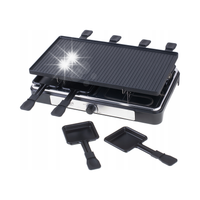 GRILL ELEKTRYCZNY 4w1 Raclette ADLER 1400W 8 osób