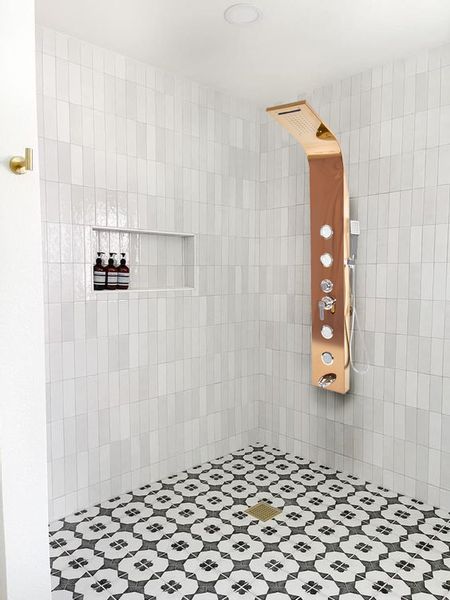 Bateria panel prysznicowy ROSE GOLD zdjęcie 9