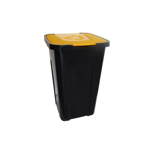 kosz na śmieci pojemnik na odpady do segregacji 50l żółty na Arena.pl