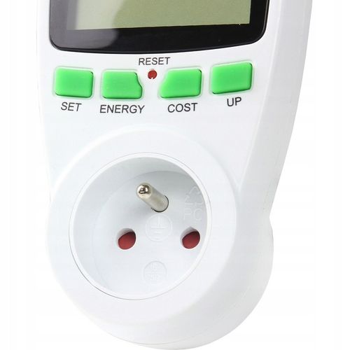 WATOMIERZ LICZNIK ENERGII MIERNIK ZUŻYCIA POBORU PRĄDU WOLTOMIERZ 2 TARYFY na Arena.pl