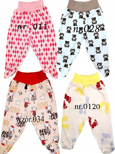 Półśpiochy półśpioszki 100% bawełna POLSKIE 62 cm zdjęcie 3