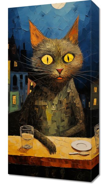 Obraz 30x60cm Nocny Obserwator zdjęcie 1