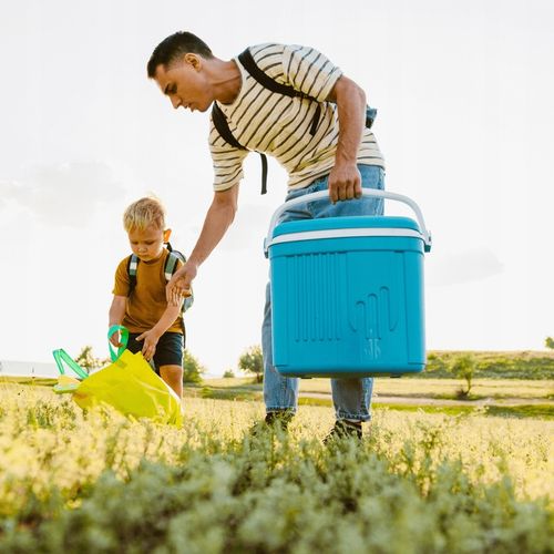 DUŻA LODÓWKA TURYSTYCZNA 42L na WKŁADY MROŻĄCE do AUTA kemping PODRÓŻY na Arena.pl