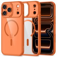 tech-protect magmat magsafe iphone 17 pro max cosmic orange/clear