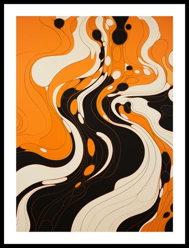 Plakat 40x55cm Tańczący Atrament na Arena.pl