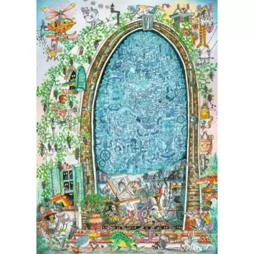 Puzzle 1000 elementów. Szalony umysł artysty, Paul Korky na Arena.pl