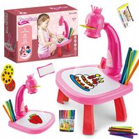 PROJEKTOR DO RYSOWANIA RZUTNIK STOLIK DLA DZIECI SLAJDY NAUKA MALOWANIA