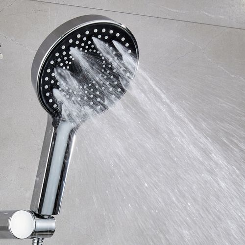 Słuchawka prysznicowa natryskowa 3 funkcje ekologiczna ANTI-CALC chrom duża na Arena.pl