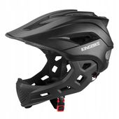 Kask rowerowy Full face BMX dziecięcy odpinany M