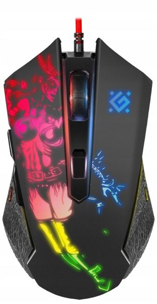 MYSZ MYSZKA GAMINGOWA KOMPUTEROWA DLA GRACZY RGB LED 3200 DPI DO PC LAPTOP zdjęcie 6