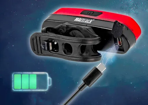 Lampka Rowerowa Tylna LED USB 120LM na Arena.pl