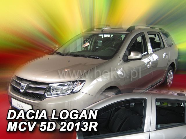 Owiewki Dacia LOGAN II MCV 2013-2020r. Z TYŁAMI zdjęcie 2
