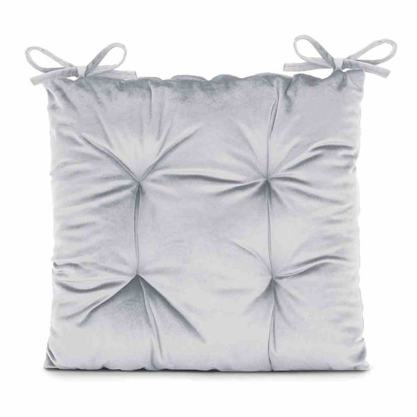 CHAIRCUSHION/AH/ALEKSA/SILVER/40X40 zdjęcie 1