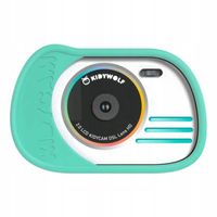 Kidywolf - Wodoodporny aparat Kidycam - Cyjan