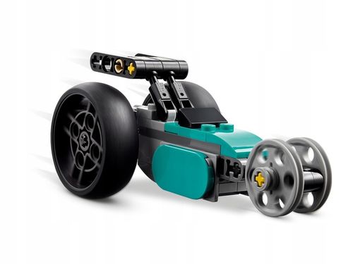 LEGO Creator 3w1 Motocykl vintage Rower Dragster 31135 na Arena.pl