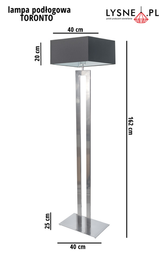 Lampa TORONTO+ abażur 9 kolorów E27 na Arena.pl
