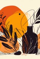 Plakat 61x90,5cm Jaskrawy Zachód