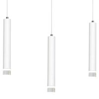 LAMPA wisząca ALBA ML189 Milagro metalowa OPRAWA zwis LED 15W 4000K listwa kaskada tuby sople białe
