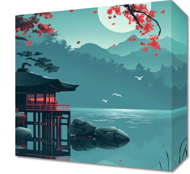 Obraz 30x30cm Japoński Pawilon zdjęcie 1