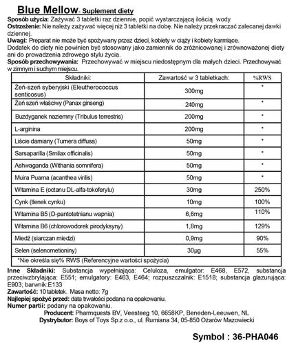 Blue Mellow - Stimulating Capsules na Arena.pl