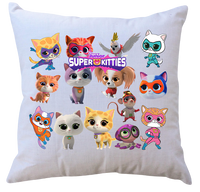 Poduszka z wkładem Super Kitties - Superkoty