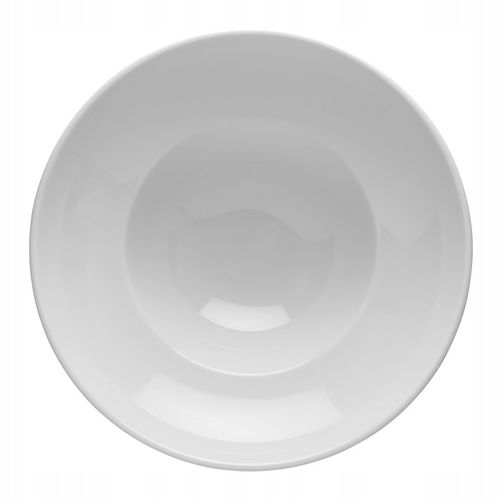 LUBIANA KASZUB/HEL Talerz Obiadowy Głęboki Do Makaronu Pasty 26 cm Biały na Arena.pl