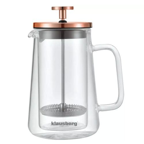 zaparzacz tłokowy do kawy/herbaty termiczny 350ml klausberg kb-7723 na Arena.pl