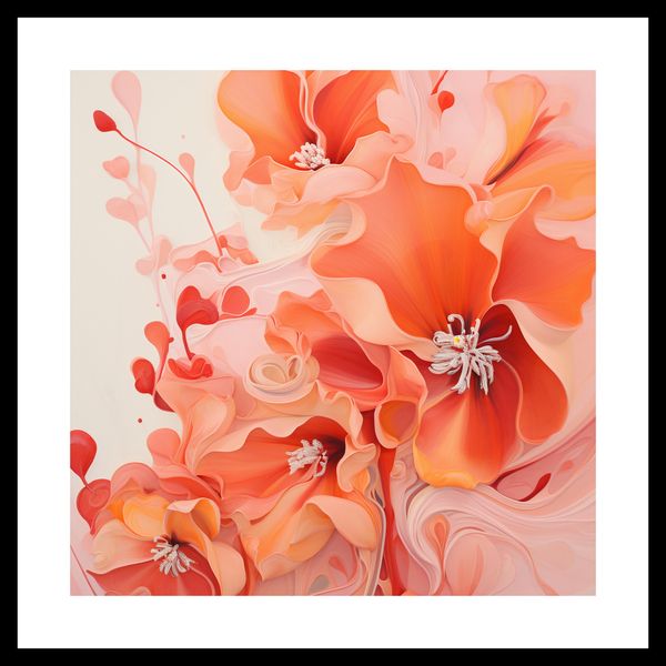 Plakat 30x30cm Płynąca Pasja zdjęcie 3