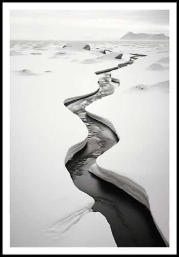 Plakat 67,5x100cm Szczeliny Mrozu na Arena.pl