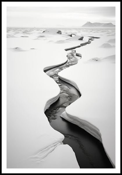 Plakat 67,5x100cm Szczeliny Mrozu zdjęcie 3