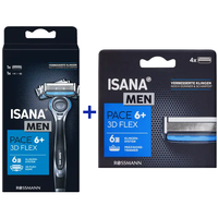 ISANA MEN PACE 6+ MASZYNKA DO GOLENIA + WKŁADY