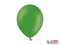 Balony pastelowe zielone szmaragdowe, 30 cm 10 szt.