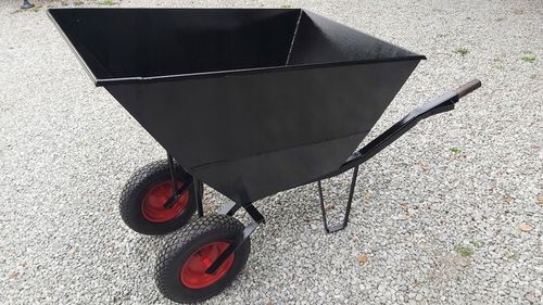 KOŁO KÓŁKO TACZKI TACZEK WÓZKA 400-8 6PR POMPOWANE Z OSIĄ OPONA MOCNE na Arena.pl