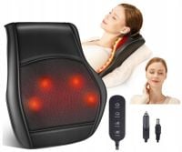 Masażer Do Pleców Ciała Szyi Karku Poduszka Masująca Shiatsu 12V Grzanie