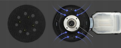 Szlifierka Oscylacyjna Mimośrodowa Drewna Metalu 4w1 1200W na Arena.pl