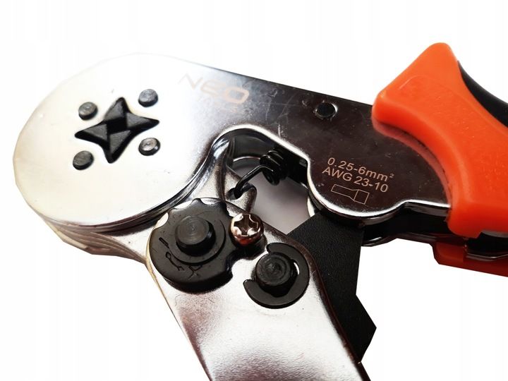 ZACISKARKA TULEJEK PRASKA DO KABLI NEO 01-507 zdjęcie 6