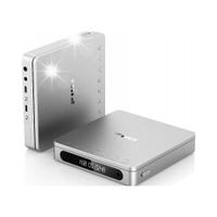 FIIO DM13 BT PRZENOŚNY ODTWARZACZ CD Z NAGRYWANIEM USB I BLUETOOTH SREBRNY