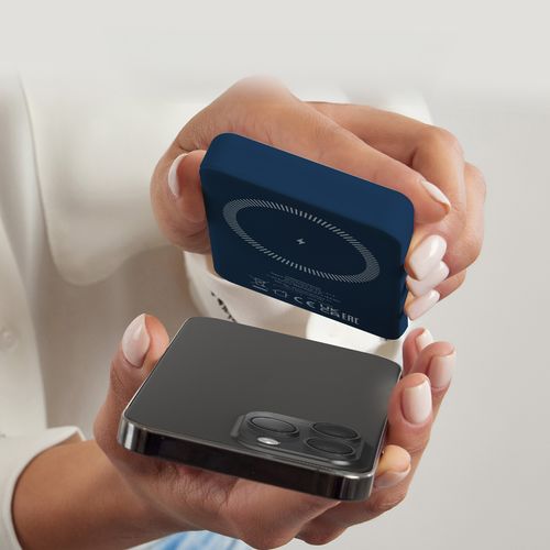powerbank 5000 mah magsafe - niebieski na Arena.pl