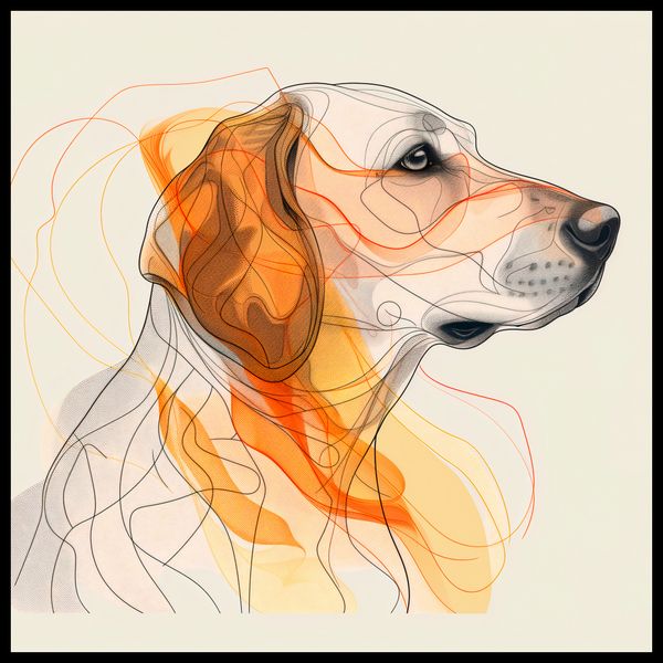 Plakat 90x90cm Kontur Profilowego zdjęcie 2